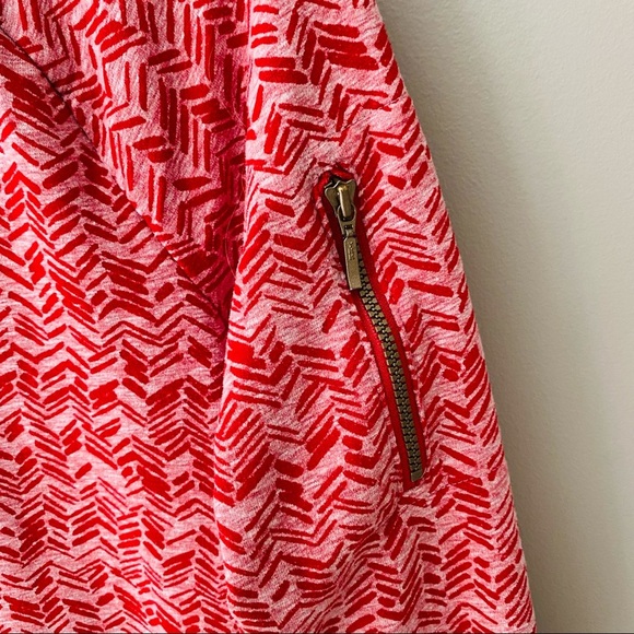 Athleta Coronada Long Sleeve Running Top Red Sz Small - Picture 5 of 11